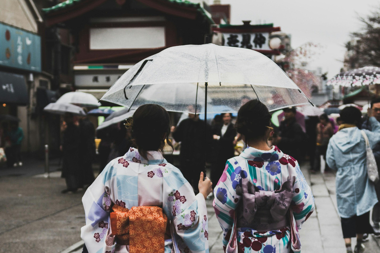 Tóquio: Visita ao Templo Sensoji com aluguer de quimono