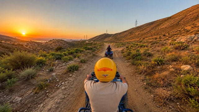 Baku: Sunset Off-Road Adventure with EZRaider or ATV Tour