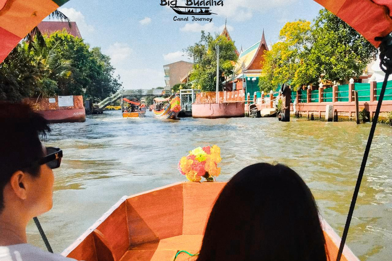 Big Buddha Canal Journey 1 Hour Private Big Buddha and Oneway Bts Wuttakard