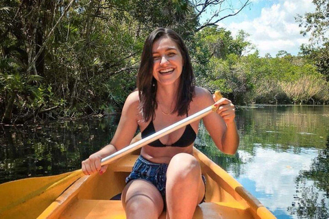 Tulum : Visite du cénote de Tankah avec tyrolienne et déjeuner maya