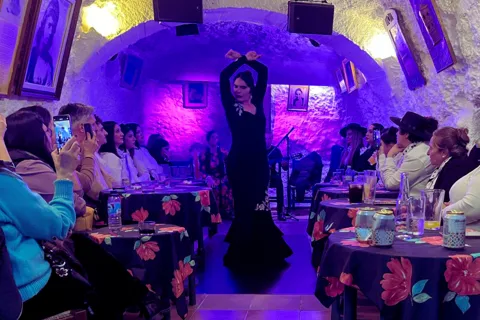 Granada: Espetáculo de Flamenco na Cave LA FARAONA