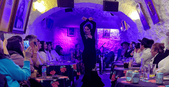 Granada: Flamenco Show at Cueva LA FARAONA