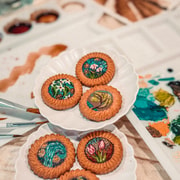 2-Hr Coffee and Biscuit Painting - Edible Paint 2-Hr Coffee and Biscuit Painting - Edible Paint
