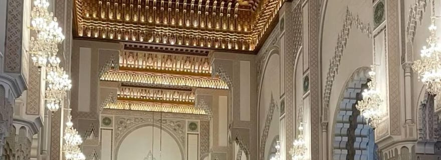 Excursion en croisière à Casablanca : départ du port avec visite guidée