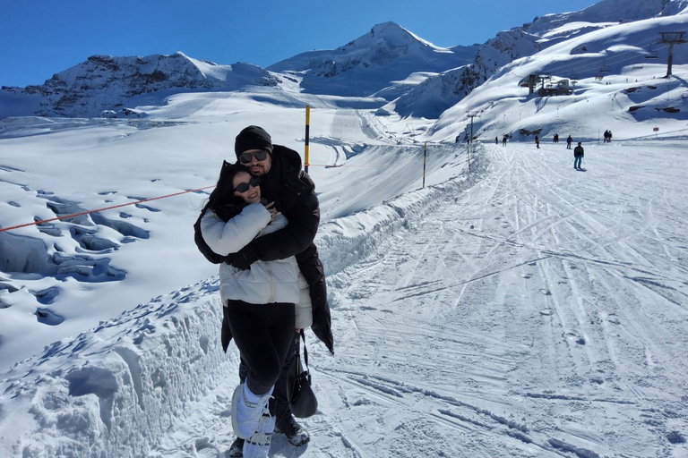 Saas-Fee: High Alpine Hike to 2,869 m with Glacier Views