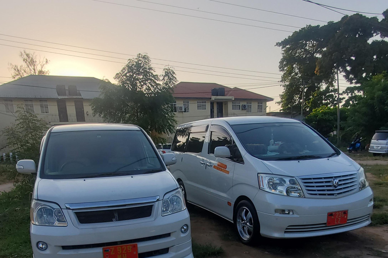 Zanzibar: Transfer från Stone Town till hotell i Nungwi/Kendwa.Överföringstjänst: