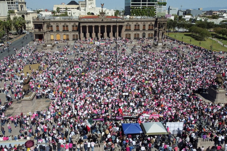 Marche sociale et politique au Mexique
