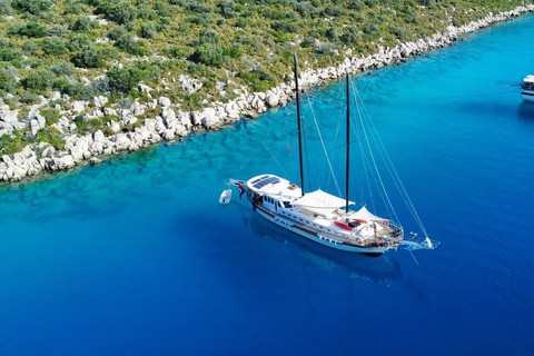 Zeil Turkije: Fethiye Kekova Fethiye Mix Leeftijd Gulet Cruise