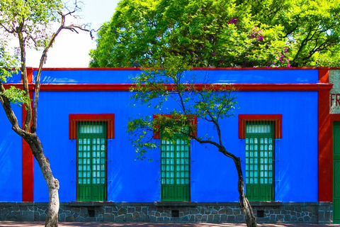 Città del Messico: Tour in bicicletta di Coyoacan con il Museo Frida KahloMuseo Frida Kahlo VIP: Salta la fila, biciclette e churros