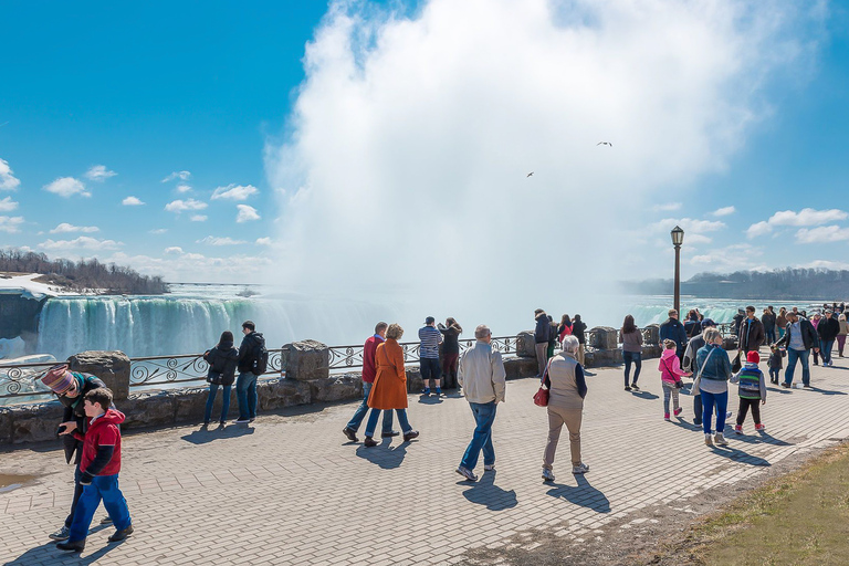 From New York City: Niagara Falls Full-Day Bus Tour Niagara Falls Group Tour with Maid of the Mist Boat Cruise