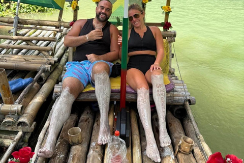 Bamboo Rafting w/ Limestone Massage Montego Bay Jamaica Transportation Only