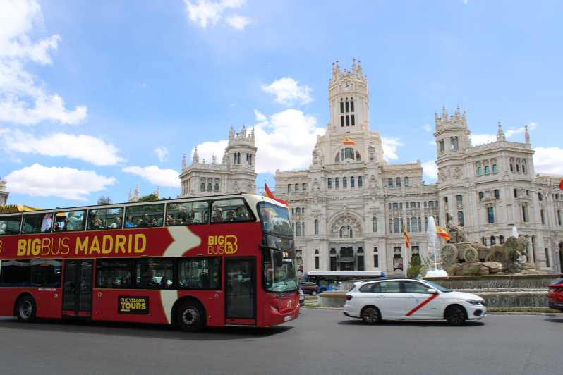 Madryt: wycieczka autobusowa hop-on hop-off z przewodnikiem na żywo
