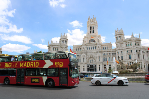 Madrid: Big Bus Hop-On Hop-Off Tour with Live GuideEssential: 24hr Hop-on, Hop-off Bus Tour with Live Guide