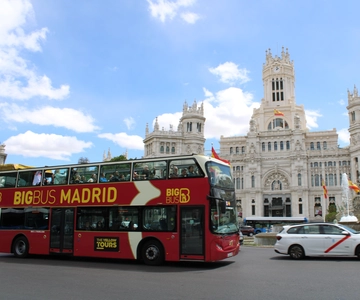 Madrid: Open-Top Big Bus Sightseeing Tour with Live Guide