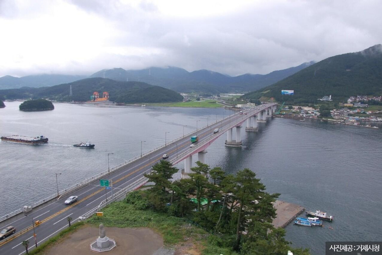 Depuis Séoul : Tour cycliste de Tongyeong à Geoje