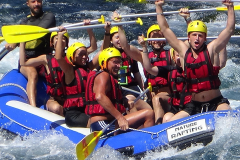 Tour de aventura en Antalya: barranquismo y raftingExcursión de Aventura en Antalya: Rafting y Barranquismo