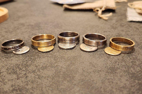Vintage Coin Ring Making Workshop in Asakusa