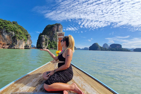 Phang Nga: Barco privado de cauda longa para James Bond e Koh PanyiPhang Nga: Barco particular de cauda longa para James Bond e Koh Panyi