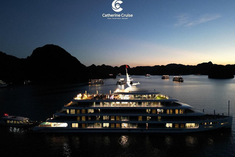 Ha Long Bay on A Luxury 6-star Cruise 2D1N and 3D2N HA LONG BAY 3D2N & SHARED TRANSFER (ROUND TRIP)