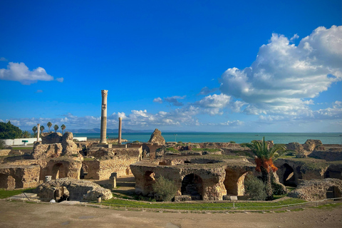 Tunis: Medina, Carthage, & Sidi Bou Said Private Tour Pick-up From: Sousse, or Monastir