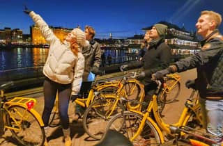 Geführte Fahrradtour zum Amsterdam Light Festival