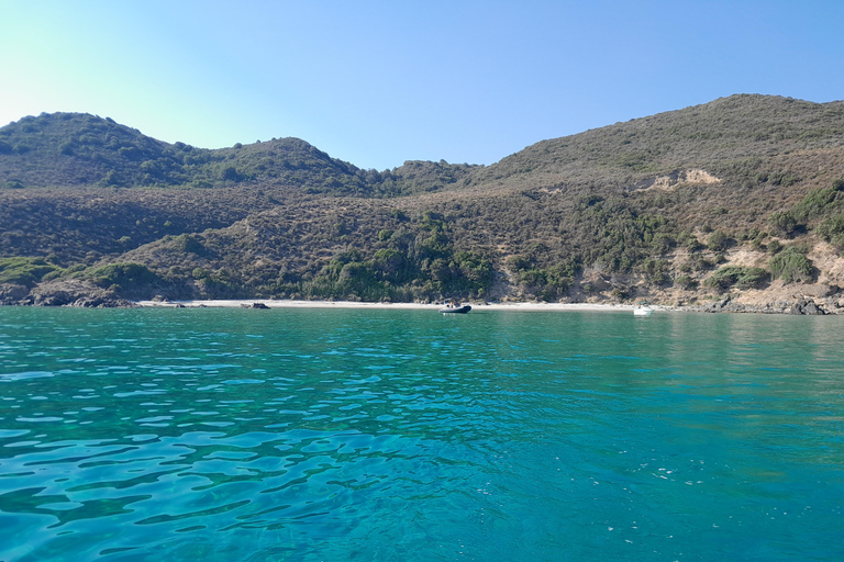 Agriate Marine Park and its beaches: tour with Captain François