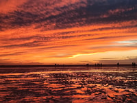 Bahía de Mont Saint-Michel, atardecer hasta la noche oscura - Housity