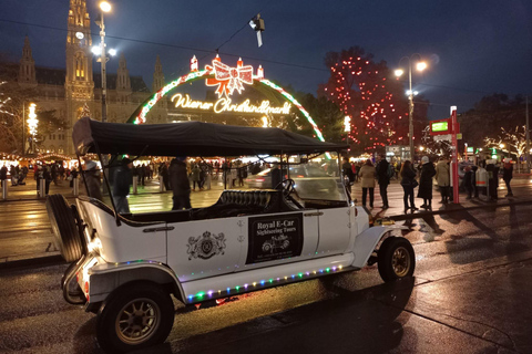 Viena: Tour turístico privado en coche eléctricoTour nocturno privado de 60 minutos (con bebidas)