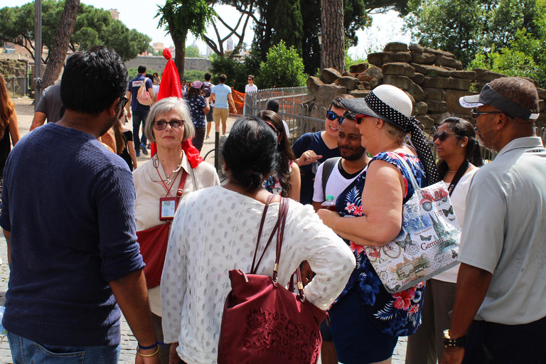 Colosseum, Palatijn en Forum Sla de wachtrij over bij kleine groepsreisGroepstour in het Engels