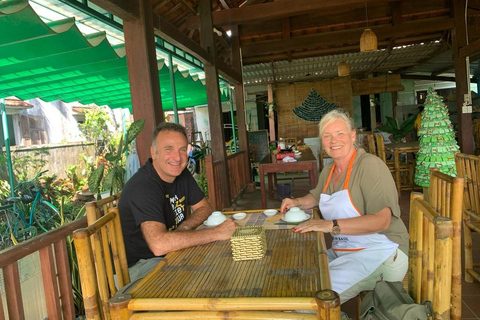 Hoi An/DaNang: Clase de cocina vegetariana y paseo en barco con cestasSalida en grupo reducido de Hoi An