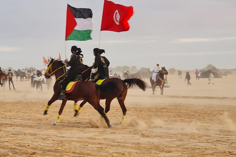 杰尔巴岛幻想曲：泻湖2小时传统马术表演