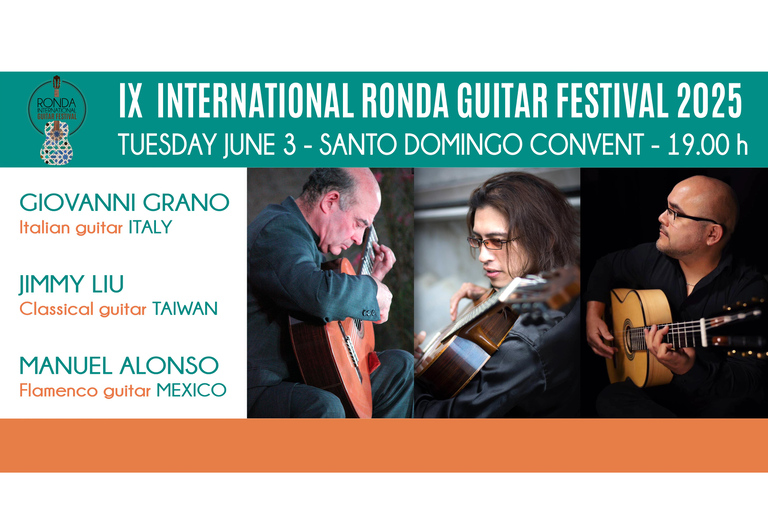 IX Ronda: Festival Internacional de Guitarra Ingresso 2025