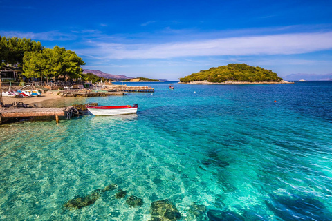 From Durrës & Golem: Riviera Tour Sarandë, Ksamil & Blue Eye