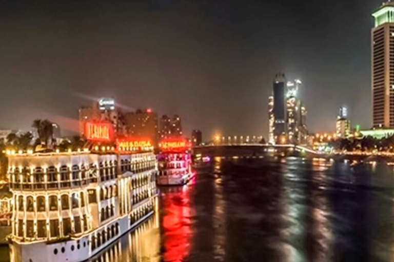 Kair: rejs po Nilu z kolacją i prywatnym transportem