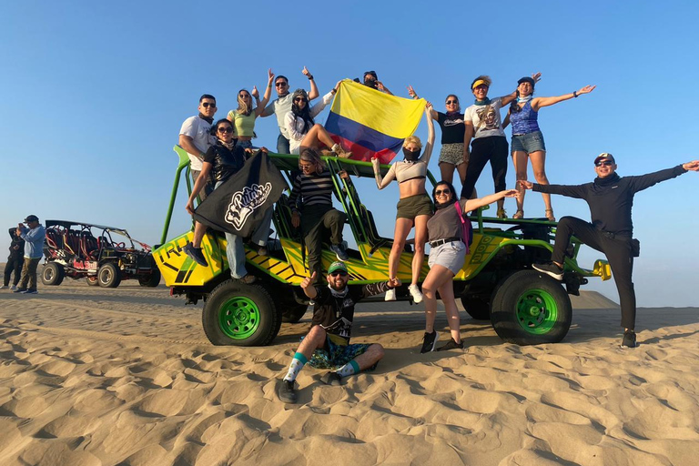 Ica and Huacachina: Wine, pisco and dune buggy ride experience