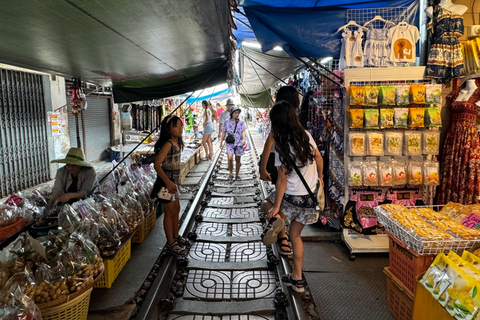 Bangkok: Floating Market & Railway Market with Hotel Pick Up