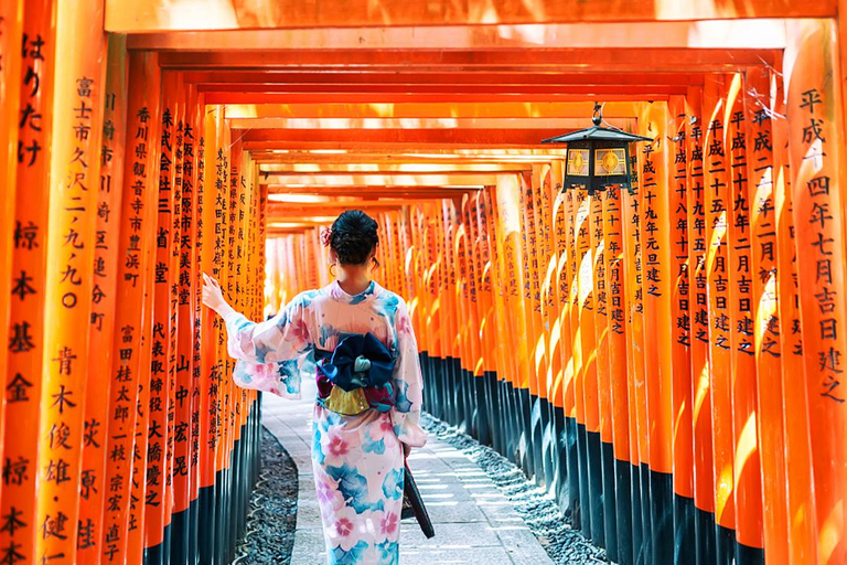 Kyoto och Nara dagstur med Kiyomizu-dera, Nara Park &amp; tempel9:50 upphämtning i Kyoto