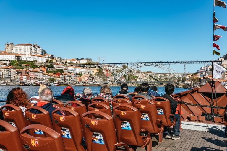 Porto: Bridges Cruise with Optional Wine Cellar Tour 50-Minute Bridges Cruise and Port Wine Cellar Tour