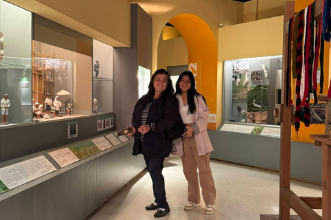 Guatemala City: Ixchel Museum and woven bracelet workshop