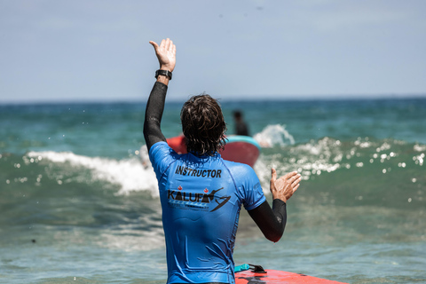 Kalufa Surf school in Caleta de Famara, Lanzarote Caleta de Famara in Lanzarote: Kalufa Surf school