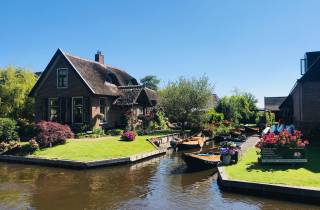 Amsterdam: Zaanse Schans und Giethoorn Tagestour mit Kreuzfahrt