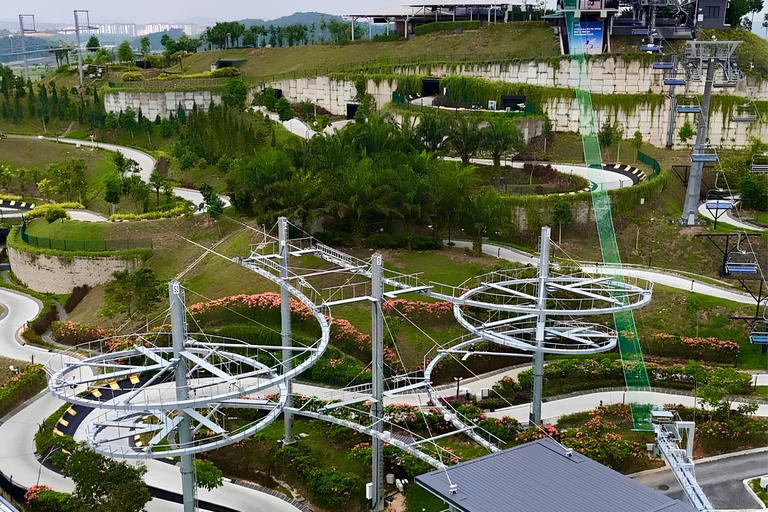 Kuala Lumpur: 5 Skyline Luge & Zipline with private Transfer