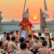 Bali: Kecak Fire Dance Ticket at Uluwatu Karang Boma Cliff