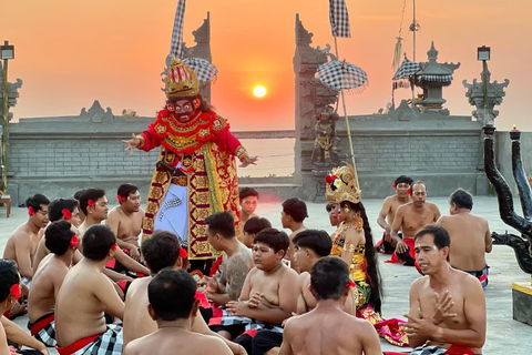 Bali: Kecak Fire Dance & Uluwatu Cliff Sunset Entry Ticket Sunset Kecak Dance Ticket Only