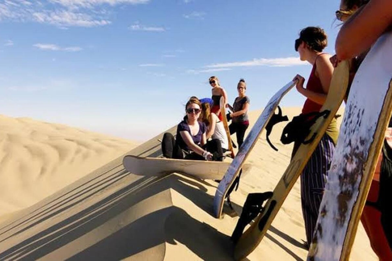 Lima : Transfert + Paracas + Huacachina + Sandboarding + Buggies