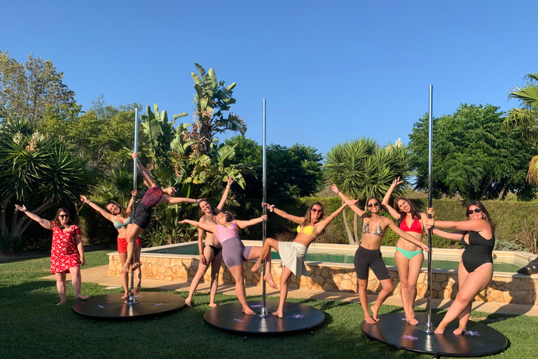 Algarve: Pole-Dance-Erlebnis mit Meerblick und Prosecco