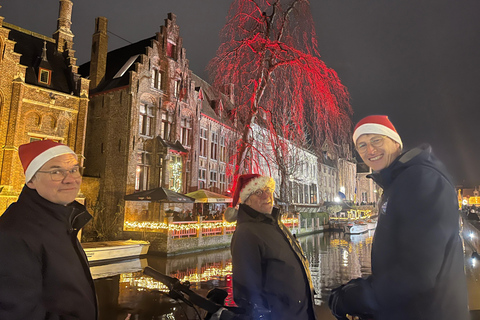 Bruges: Wicked Christmas Bike Tour Experience with a Local