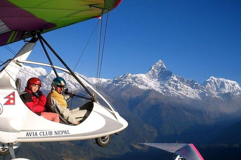 Pokhara : Vol en planeur ultralégerPokhara : Vol en ULM (Planeur)