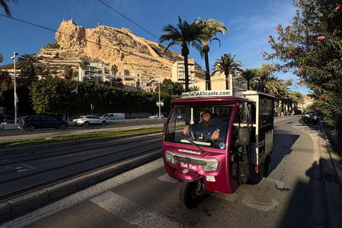 Discover Alicante by Tuk Tuk: an experience for everyone Discover Alicante and Parque El Palmeral by Tuk Tuk in 90 minutes