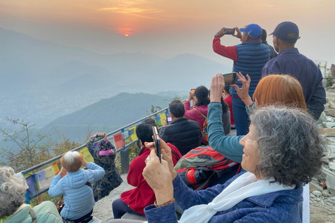 Pokhara: Sarangkot Sunrise, Boat Ride, and Pagoda Hike